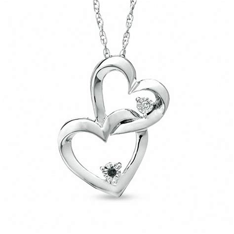 Two Hearts Intertwined Necklace