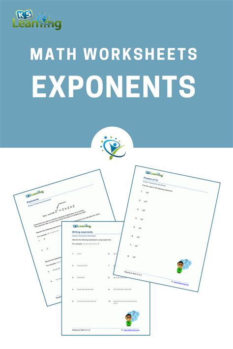 Exponent Activities For 6th Grade