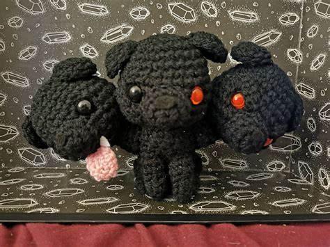 Ravelry Cerberus Hellhound Pattern By Lucie Gillmann