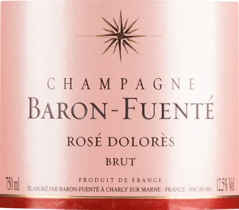 Rosé Dolorès Brut Champagne Baron Fuenté VINELLO