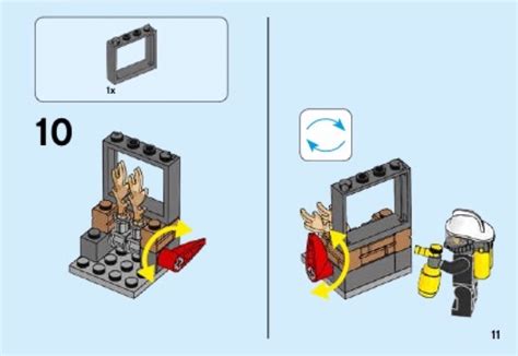 Lego Instructions For Set Fire Atv City Fire