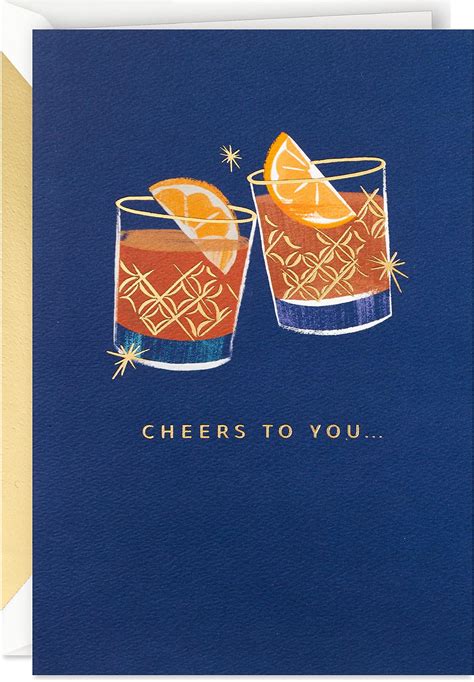 Hallmark Birthday Card For Men Whiskey Cheers To You