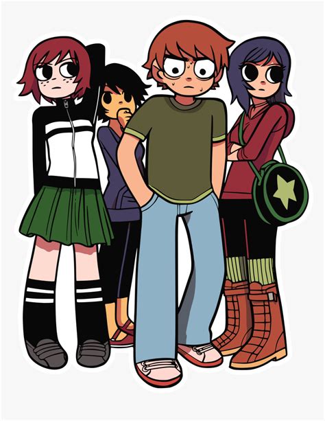 Scott Pilgrim Png - Bryan Lee O Malley, Transparent Png , Transparent ...