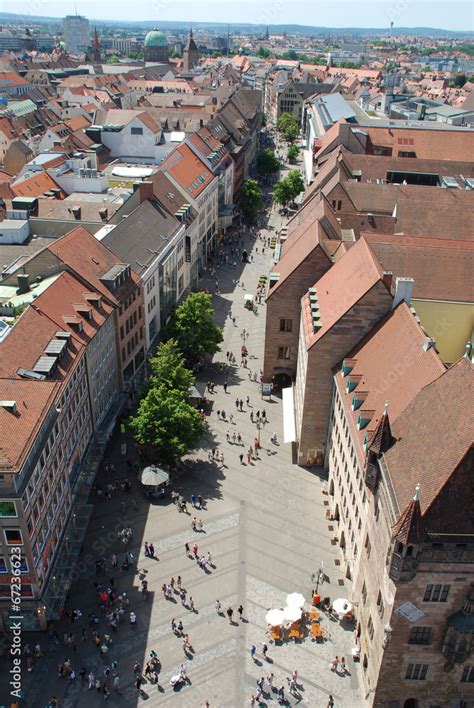 90402 Nürnberg Karolinenstraße Fußgängerzone Stock Foto Adobe Stock