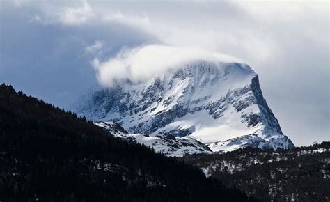 Free Images Landscape Tree Nature Forest Snow Winter Cloud