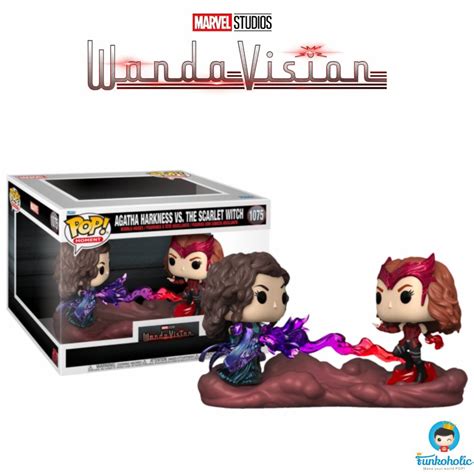 Jual Funko Pop Moment Marvel Wandavision Agatha Harkness Vs The