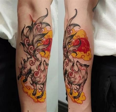 Nine Tailed Fox Tattoo: Between Ancient Legends And Modern Ink - TATTOOGOTO