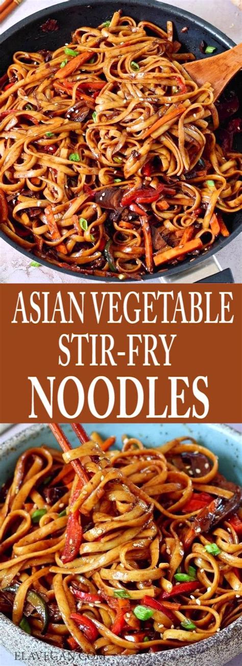 These 25 Minute Vegetable Stir Fry Noodles Are Simple And Packed With