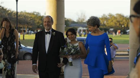 Sunset Peristyle Wedding With Car Made Of Red Beans Anya And Max