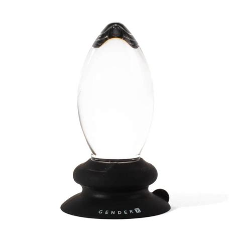 Dop Anal Cu Ventuza Detasabila Transparent Negru Cm C