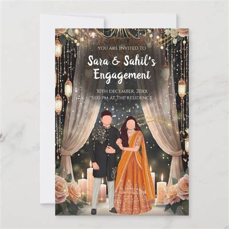 Hindu Roka Invite Punjabi Engagement Invite Zazzle In 2024