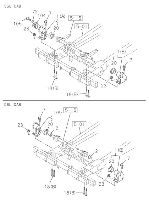 Isuzu NPR XD Bracket Cab Prod Sgl 8 98036 883 0 Criswell Isuzu