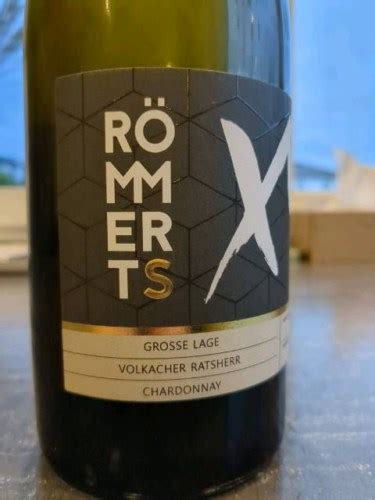 Römmert Volkacher Ratsherr Grosse Lage Chardonnay Vivino US