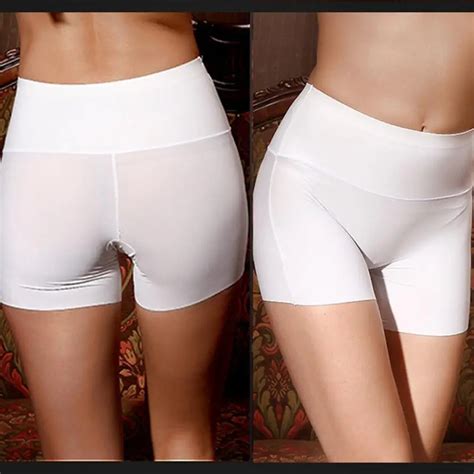 Women Safety Short Pants High Waist Body Underwear Tummy Control