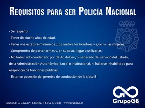 Requisitos para ser policía nacional Incluye VÍDEO