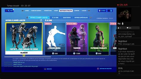 Ps Fr Live Fortnite Avec Les Abos Section Nesite Pas A Parlez