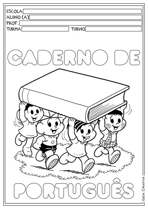 Capa De Caderno Para Portugues