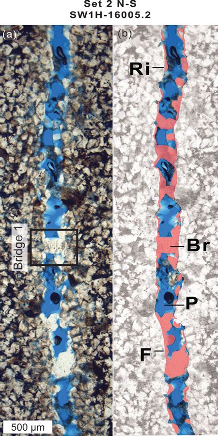 Set 2 Fracture Porosity And Quartz Cement A Transmitted Light TL