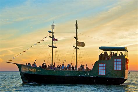 Lbi Pirate Ship Black Pearl Sunset Cruise Island Pictures Marco Island