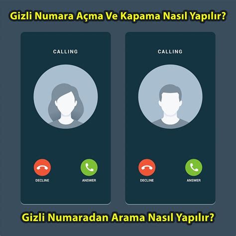 Gizli Numara Açma Ve Kapama Nasıl Yapılır Gizli Numaradan Arama Nasıl