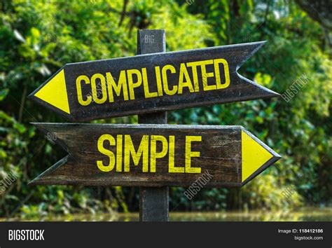 complicated simple image photo  trial bigstock