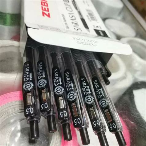 Jual Pulpen Gel Zebra Sarasa Clip Mm Dan Mm Shopee Indonesia