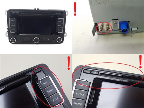 Car Radio Navi Volkswagen K B Rns Eu