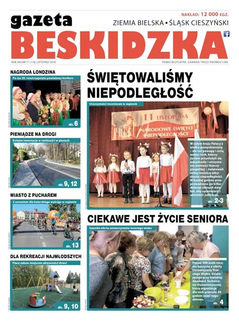 Pdf Gazeta Ziemia Bielska L Sk Cieszy Ski