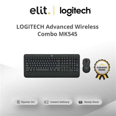 Jual Logitech Advanced Wireless Combo Mk545 920 008696 No Segel Shopee Indonesia