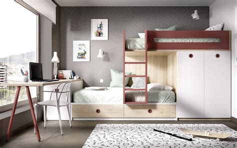 Habitación Juvenil Con Dos Camas Muebles Duk En Oiartzun