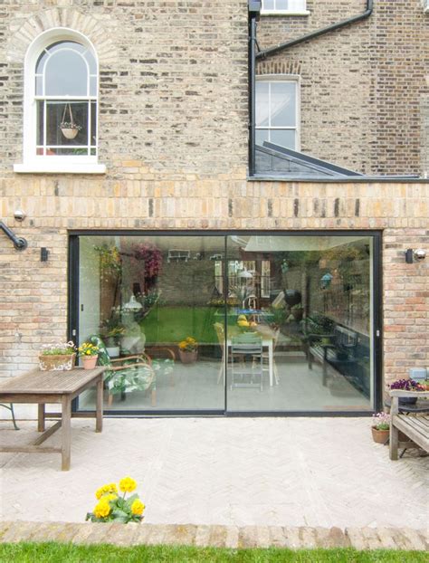 London Terrace Side Return Extension Newington Green Sliding Door In