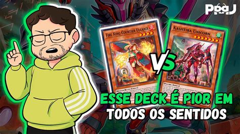 Acho Pouco O Que Rolou Nesse Replay Fire King Vs Kashtira An Lise