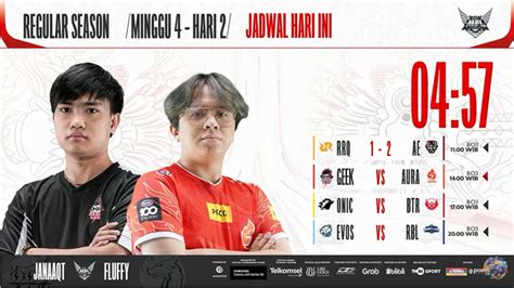 Hasil Geek Slate Vs Aura Di MPL ID S11 Regular Season Minggu Ke 4