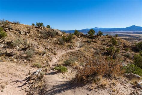 Chimney Rock Trail At Ghost Ranch New Mexico Stock Image Image Of