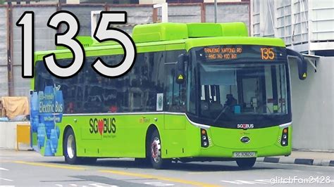 Sbst Electric Sg3060u On Service 135 Byd K9 Gemilang Youtube