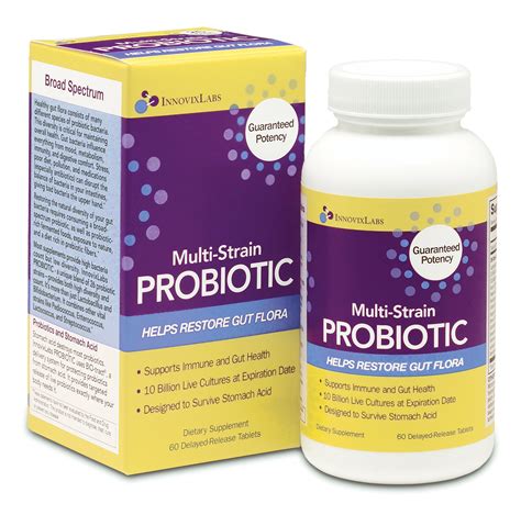 Multi Strain Probiotic By Innovixlabs Broad Spectrum 26 Diverse