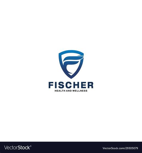 Fischer logo design idea and inspiration vector image on VectorStock ...