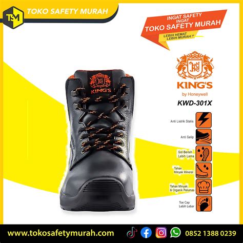 Jual Sepatu Safety Kings By Honeywell Kwd X Original Toko Safety Murah