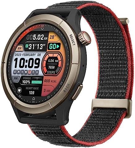 Amazfit Cheetah Pro Mm Round Running Smart Watch Gps Dual Band