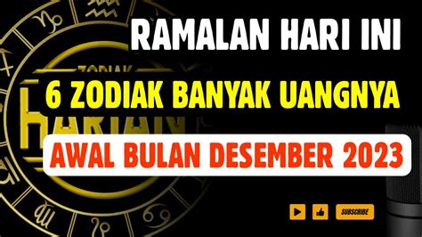 ZODIAK YANG BERUNTUNG HARI JUMAT 1 DESEMBER LENGKAP DAN AKURAT YouTube