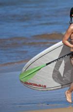 Olivia Wilde In Bikini Paddleboarding In Maui Hawtcelebs