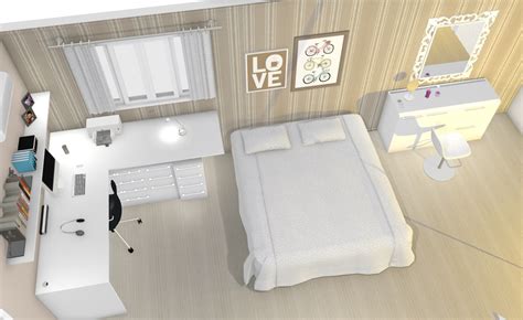 Quarto feminino nude de Thaís Planta 3D Mooble