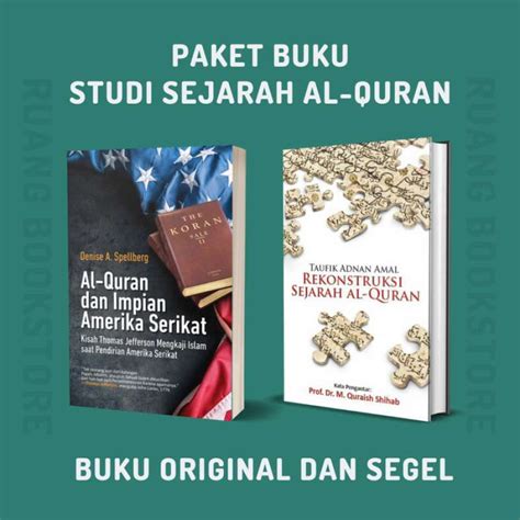 Promo Paket Buku Studi Sejarah Al Quran Original Segel Diskon 23 Di