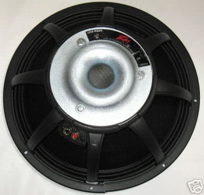 Peavey Black Widow Low Rider Inch Sub Speaker