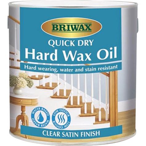 Briwax Quick Dry Hard Wax Oil Waxes Clear