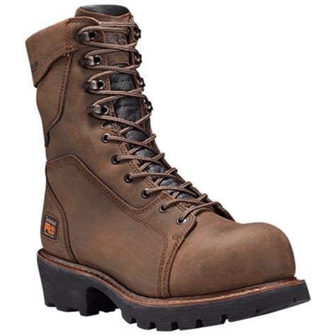 Timberland Pro Boots Men S 89656 Rip Saw Eh Composite Toe Logger Boots