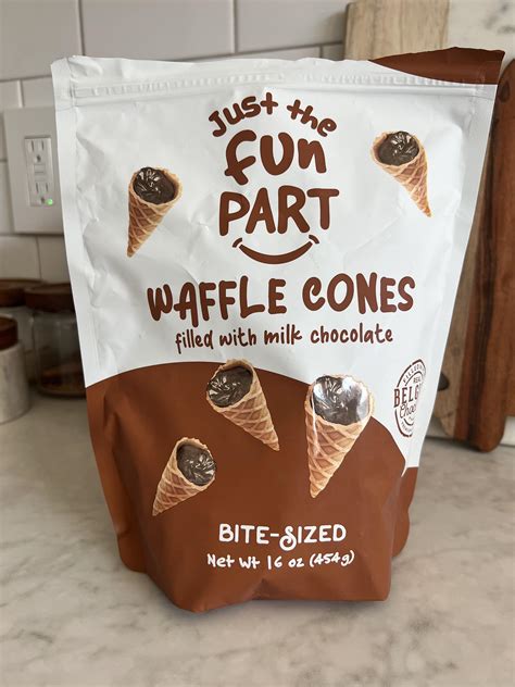 Just The Fun Part Waffle Cones So Addicting Rcostco