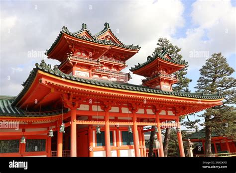 Heian Shrine in Kyoto, Japan Stock Photo - Alamy