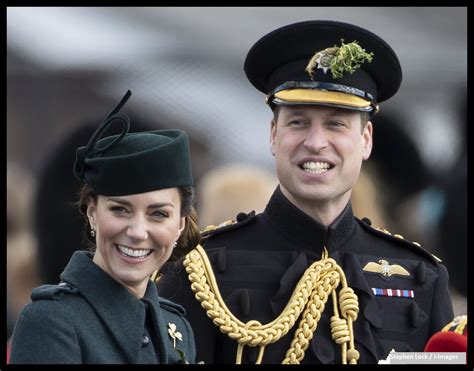 The Duke Of Cambridge Presents New Colours To Irish Guards Ahead Of