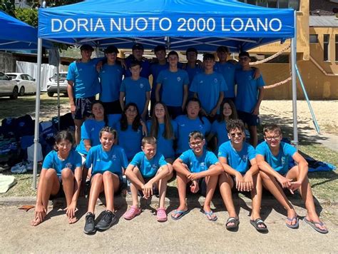 Doria Nuoto Loano Esperienza Positiva Al Trofeo Di Chianciano Terme